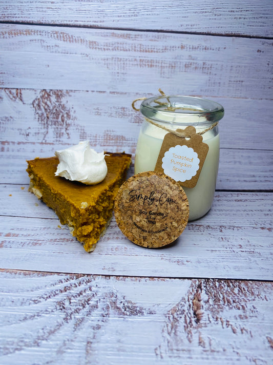 Glass Candle: Toasted Pumpkin Spice